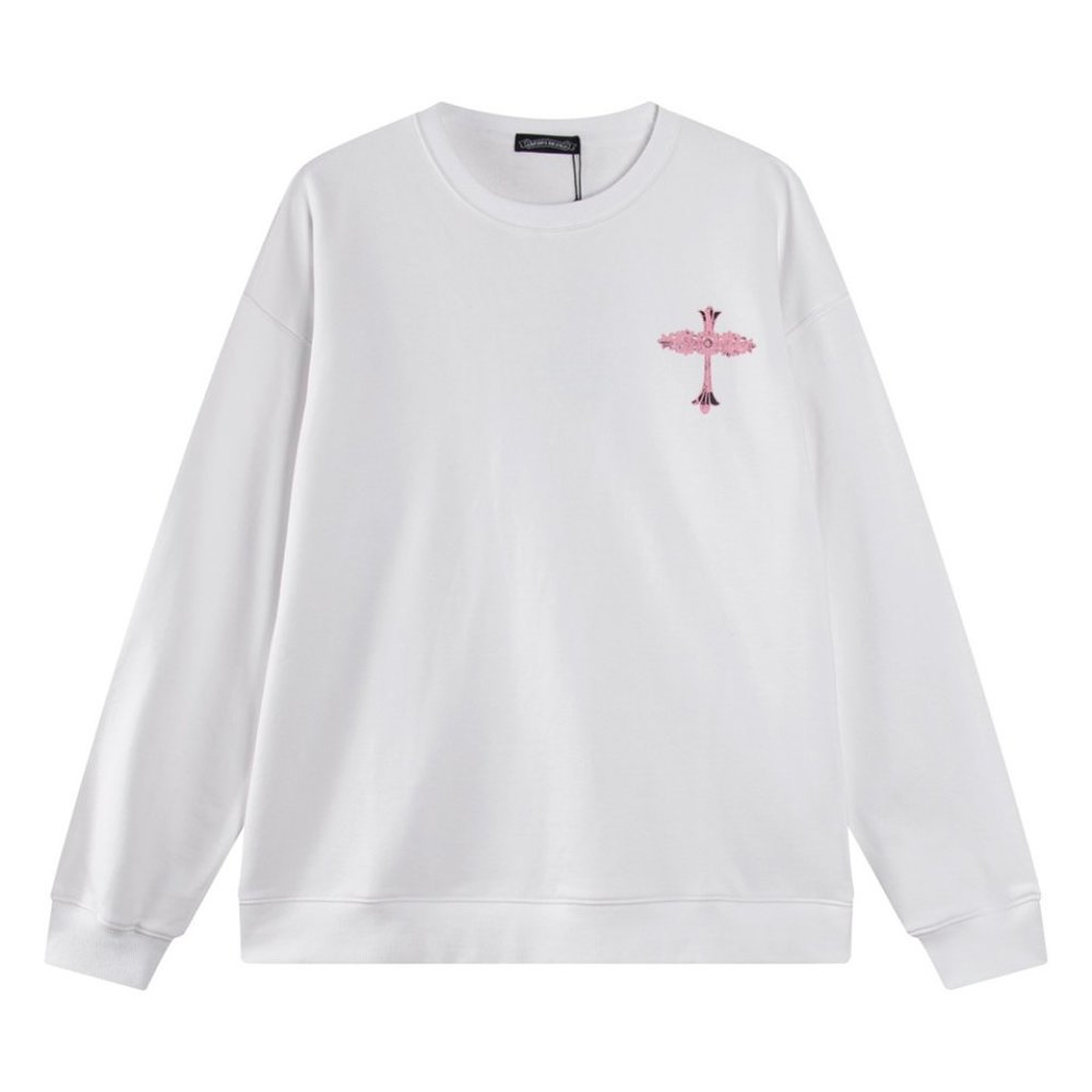 Chrome Hearts Basic Print CrewNeck Sweatshirt